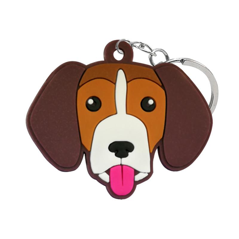 Cute Dog Backpack Keychain