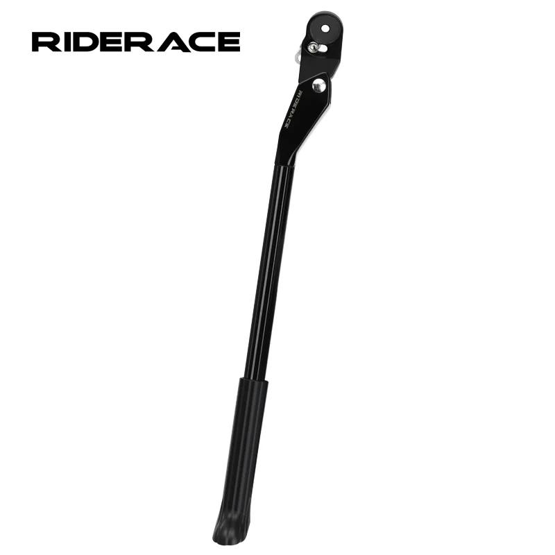 RIDERACE sykkelstativ Justerbar for MTB terrengsykkelstag Aluminiumslegering Side Bak Parkeringsstativ Veisykkel Stativ