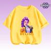 2026 Moda Camiseta Infantil Kpop Caçadores de Demônios Camiseta para Meninos Meninas Camiseta Verão Gola Redonda Manga Curta