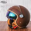 Japan Imported The New DOT Standard Certified Electric Motorcycle Helmet Female Winter Warm Male High Quality and Safety