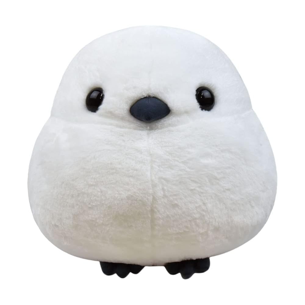 Amufun Fuku Fuku Shima Enaga Big Plush Toy Soft Stuffed Animal 30cm