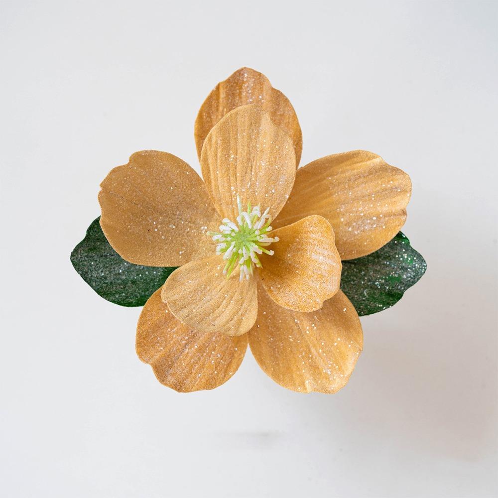 Velvet Christmas Lotus Flower 25cm Christmas Tree Wreath Multi-color Xmas Tree Ornaments  New Year