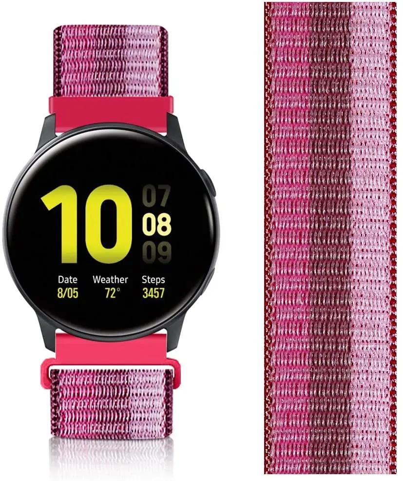 20/22mm Nylon Loop Strap For Amazfit Balance Smartwatch Replacment Bracelet Sport Watchband Correa For Amazfit Balance Watchband