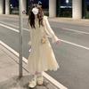 2026 Spring French-Inspired Ruffled Long Sleeve Dress: Chic & Elegant