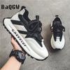 Fashion Men's Casual Designer Color Block Running Shoes Fashion Luxury Chunky Sneakers Breathable Walking Shoes Tennis Sports Shoes