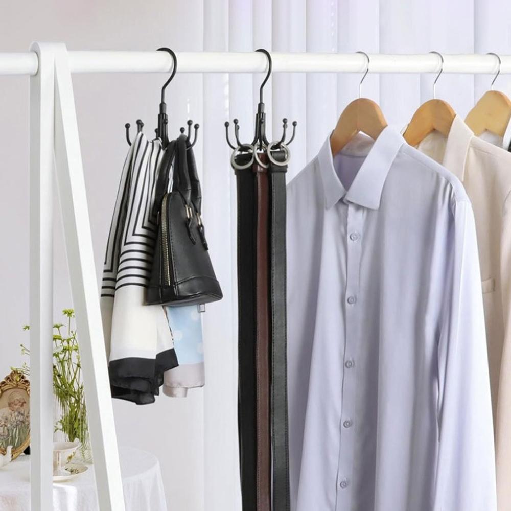 Rotatable Bra Organzier for Closet Storage Capacity Sport Bra Holder, Metal Space Saving Closet Organizers and Storage