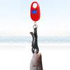 Fishes Lip Gripper with Mini Digital Electronic Scales Pocket Hangings Fishing Scales Fisherman Tournament Weighing Device