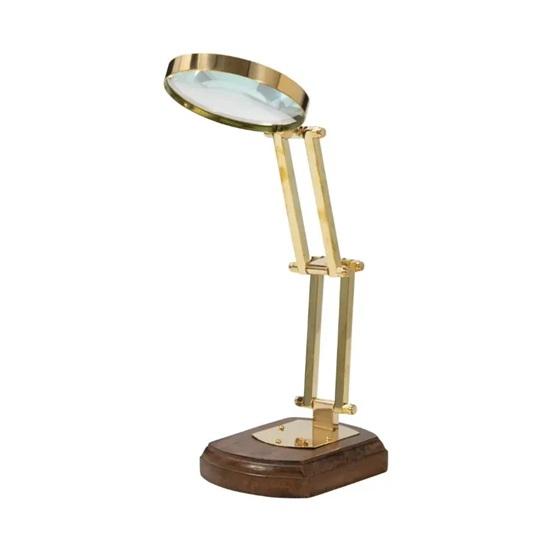 Magnifying Glass 16 Inch Gold Decorative Magnifier Luxury Desk Home Decor Accent