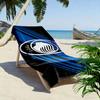 Giant Beach Towel Atalanta BC 1907 Nerazzurri, Quick Dry Microfiber, Ultra Soft, for Soccer Fan Gift