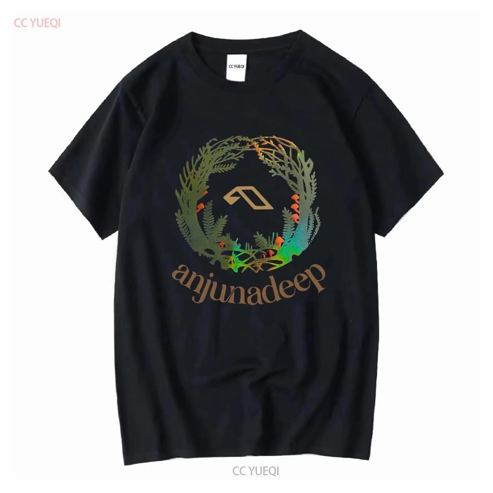 

Anjuna T Shirt Men S Tank Holographic Mushroom Forest Rave Festival EDM Deep House Anjunabeats Anjunadeep Above Beyond Vintage XXXXXL чорний