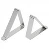 Lightweight Stainless Steel Tablecloth Clips Set of 8 Convenient and Reliable