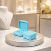 Yousheng 3-in-1 Jewelry Box, Octagonal Design, Soft Flannel Shockproof Organizer, for Necklaces Rings Earrings Wedding