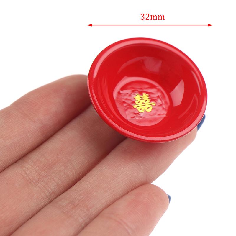 1:12 Dollhouse Miniature Old Style Retro Soup Basin Food Fruit Bowl, Dishes Plate, Bowl Kitchen Tableware Dollhouse Accessories