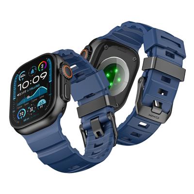 Yaxo Strap for Apple Watch Rugged Evo Sport Band Ocean Blue