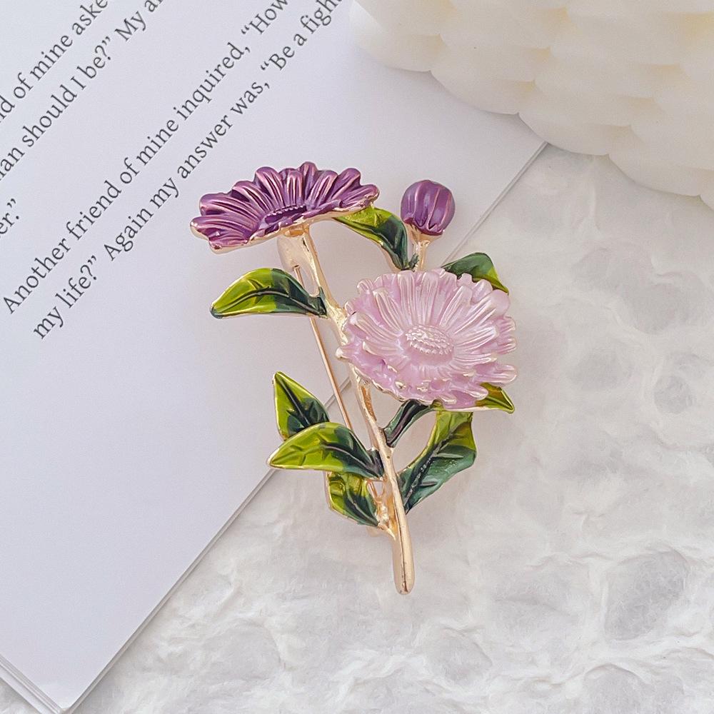 

Серия «Капающее масло» Высококлассная жемчужная брошь-корсет - Милая и модная булавка