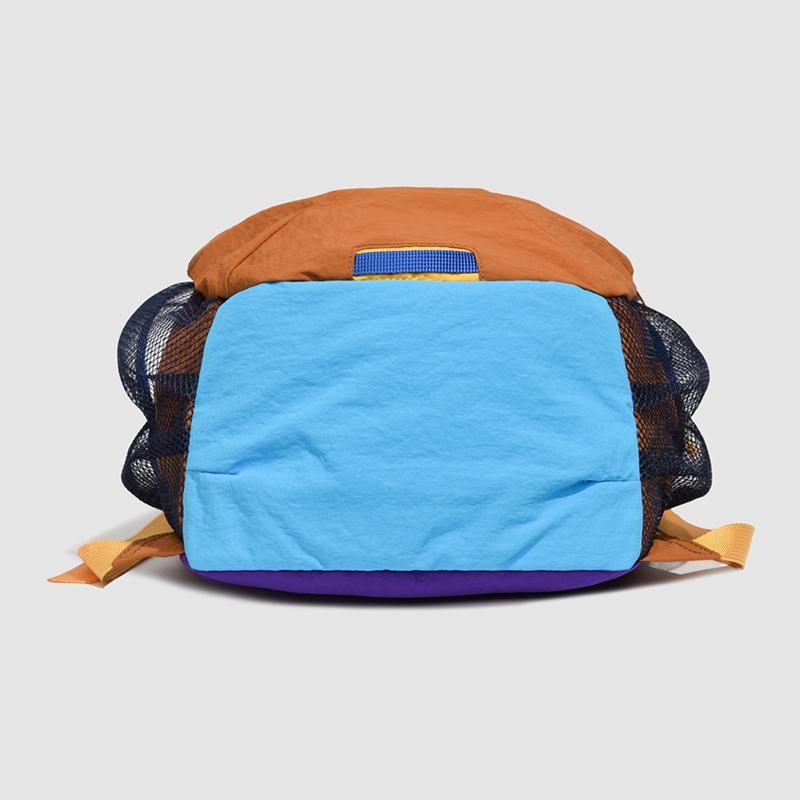 College Color Block Backpack Women's Lightweight Waterproof Backpack For Outdoor Travel