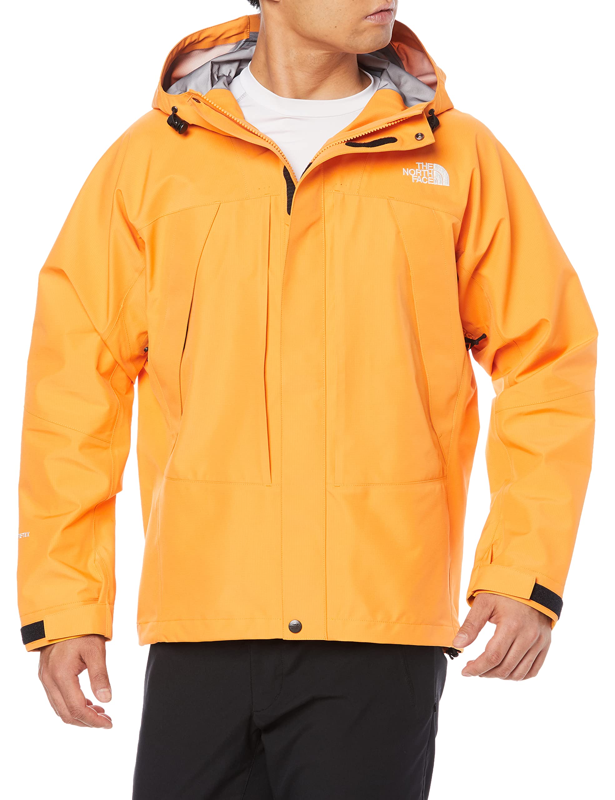 

The North Face Brush Fire Size M Men s All-Mountain Jacket, NP61910, GORE-TEX, Waterproof, Breathable, Lightweight, Orange,