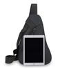 Unisex Crossbody Bag Adjustable Zip Casual Sling Shoulder Flap Bags Large Capacity Chest Bag Phone Bag