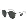Ray-Ban Alloy Round Sunglasses Unisex Sunglasses Black RB3447-9199-53