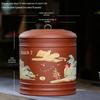 Yixing Zisha Ceramic Tea Storage Jar