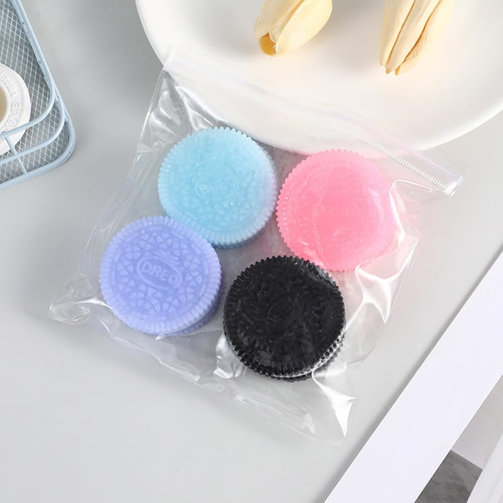 Squeeze Biscuit Realistic Squeeze Set of Stress Relief Soft and Elastic Squeeze Toy Toys, 4, Toy,
