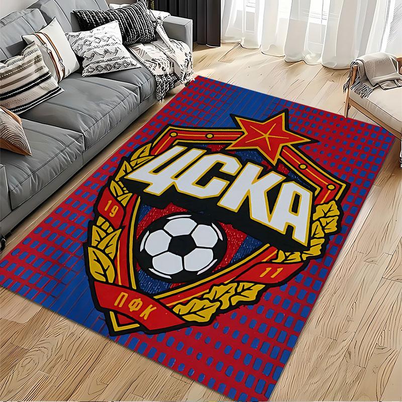 CSKA Logo Carpet Design suitable as a non-slip mat for the living room or bedroom sofa