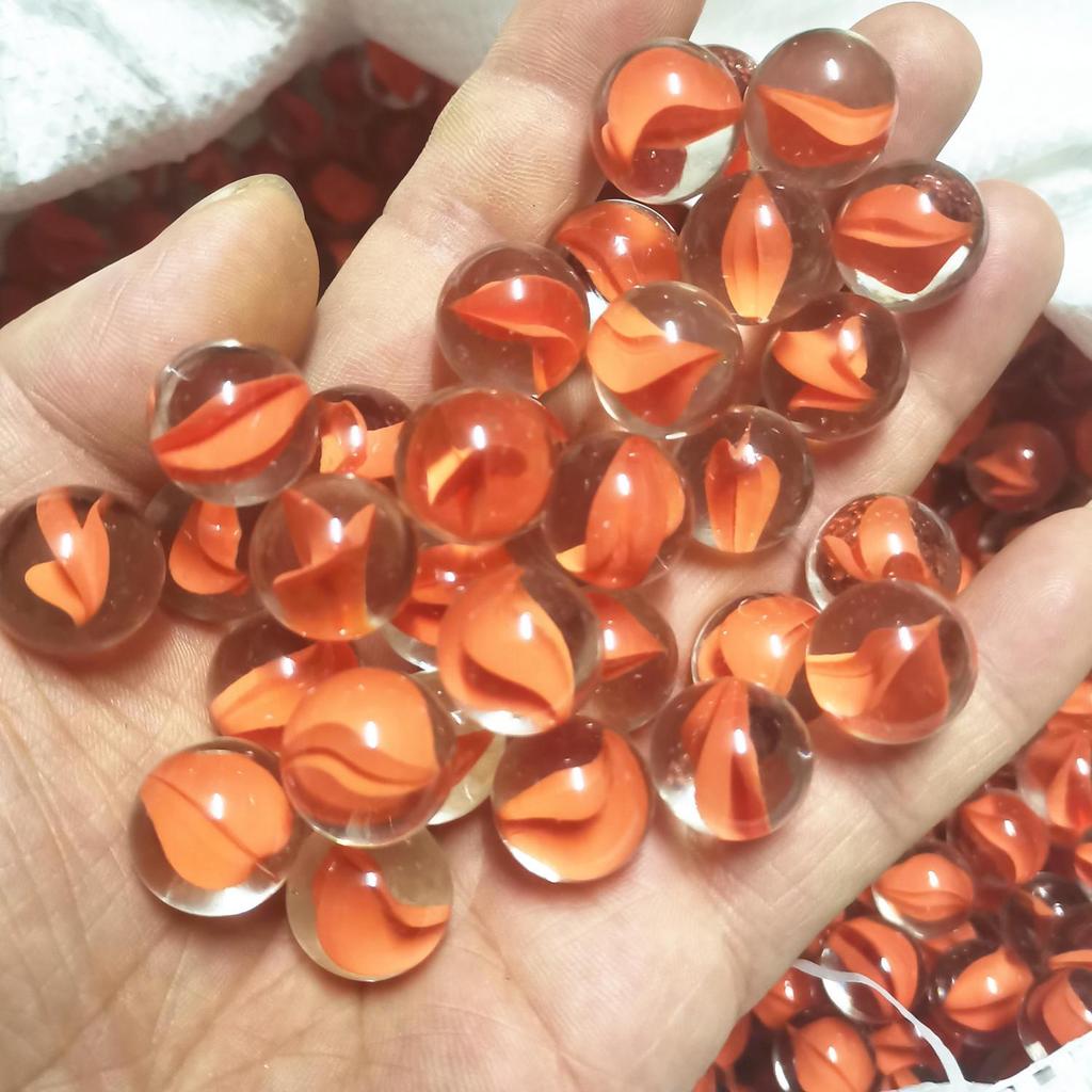 Glass Marbles Set for Games & Decoration - Sizes 14/16/19/25mm