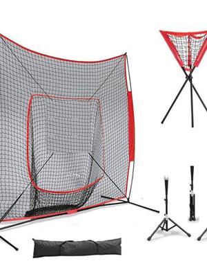 Baseball Training Net Practice Batting Home Run Flat Net Base Other Sports Fans Supplies Baseball Accessories