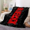 1Pc Blue Lock Passion Flannel Blanket, Soft And Comfortable, Casual Warm, Camping Travel, Christmas, Halloween Xmas Gift S1556