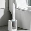 Toilet Brush With Long Handle And Durable Cleaning Block For Bathroom Hygiene