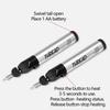 WUTA Heat Pen, Carving, Battery-Operated, Small Thread Cutting Leather Craft Tool, Model Making Tool
