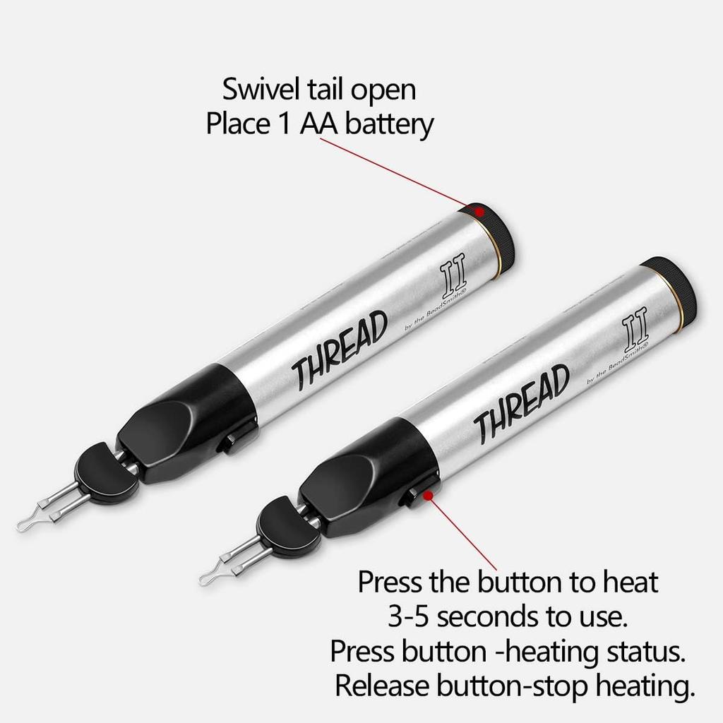 WUTA Heat Pen, Carving, Battery-Operated, Small Thread Cutting Leather Craft Tool, Model Making Tool
