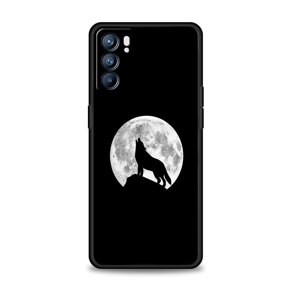 Die Wolf Handyhülle Für Oppo Reno8 Reno7 Reno6 Pro A54 5G Find X6 X5 A53 A52 A9 A15 A95 A17 A16 A76 A74 A57 A31 Hülle