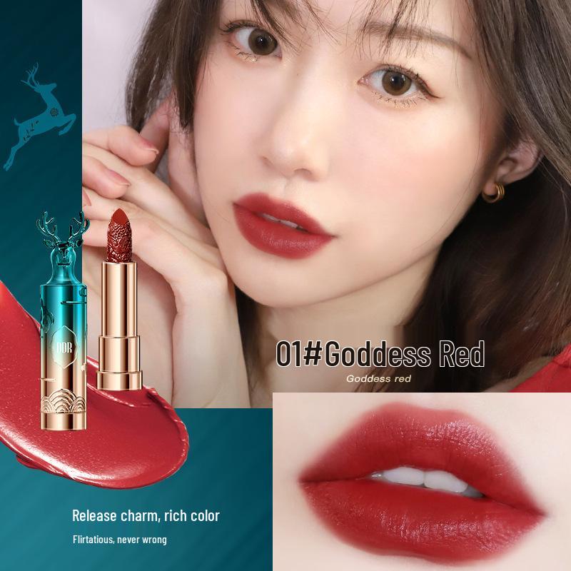 

DDR Always With You 4-Piece Lipstick Set: Long-Lasting, Waterproof, Moisturizing, Non-Stick Formula