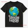Earth Day Every T Shirt Vintage Comfortable Top For Everyday Wear Soft Slightly Streetwear Casual