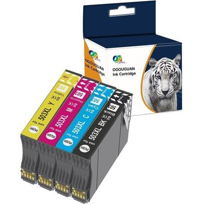 Tintenpatronen - 503XL - Kompatibel mit Epson - 4er-Pack - Mehrfarbig - Tintenstrahl