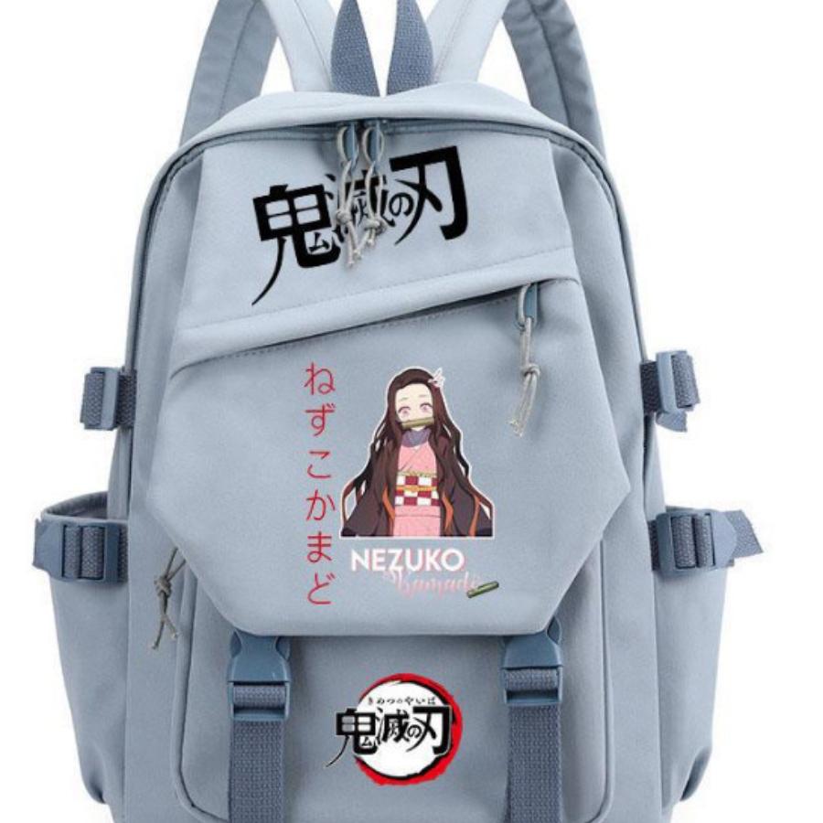 Ιαπωνικά καρτούν κόμικς Demon Slayer σακίδιο πλάτης στυλ Instagram για μαθητή λυκείου/φοιτητή σακίδιο πλάτης ταξιδιού μεγάλη χωρητικότητα 7569