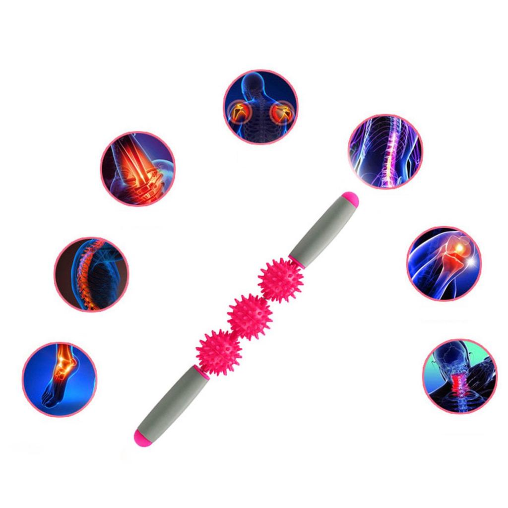 Movement Sticks SX Ball Yoga Stick Relaxation Muscle Massage Movement Roller Fascia ...