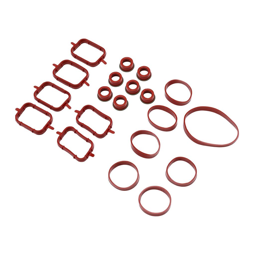 Engine Intake Manifold Gasket Set Replacement for X5 335D 3.0L 11612246945 for 22mm 33mm Engines