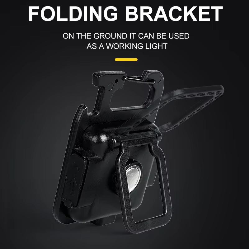 Convenient Carry-on Keychain Camping Light Multi-function COB Rechargeable Emergency Light Mini High Bright Camping Lights