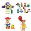 Disney Toy Story Buzz Rakeťák Woody Mini Stavebnice Vzdělávací Hračky pro Děti
