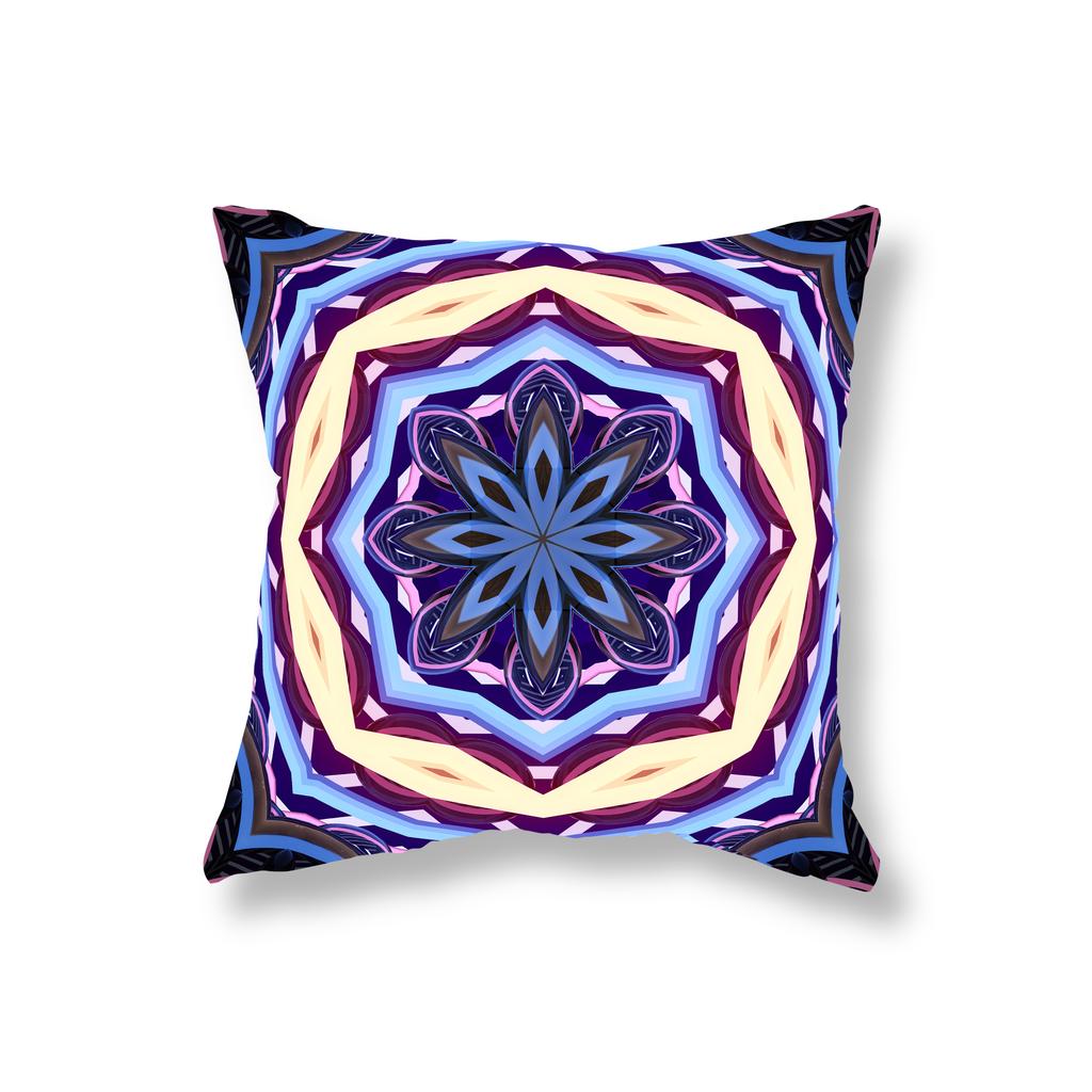 Mandala Printed Throw Pillow Cover Sofa Decor Room Bedside Office Game Chair Cushion Cover Home Decor Pillow Cover 45x45cm