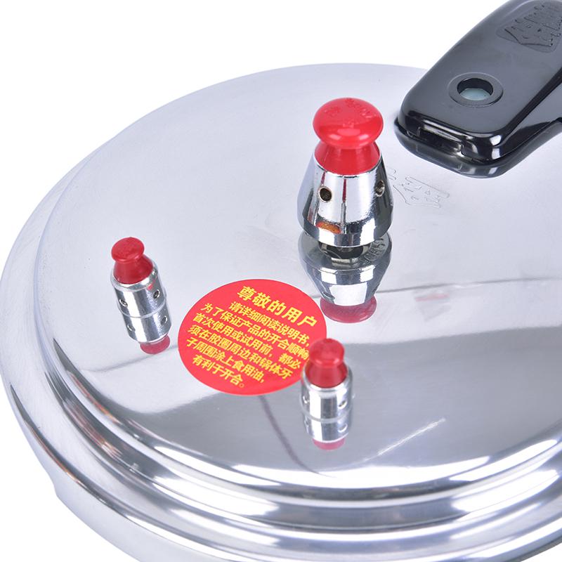 3L 18Cm Pentola a pressione in lega di alluminio Riso Fagioli Carne Zuppa Cottura a vapore