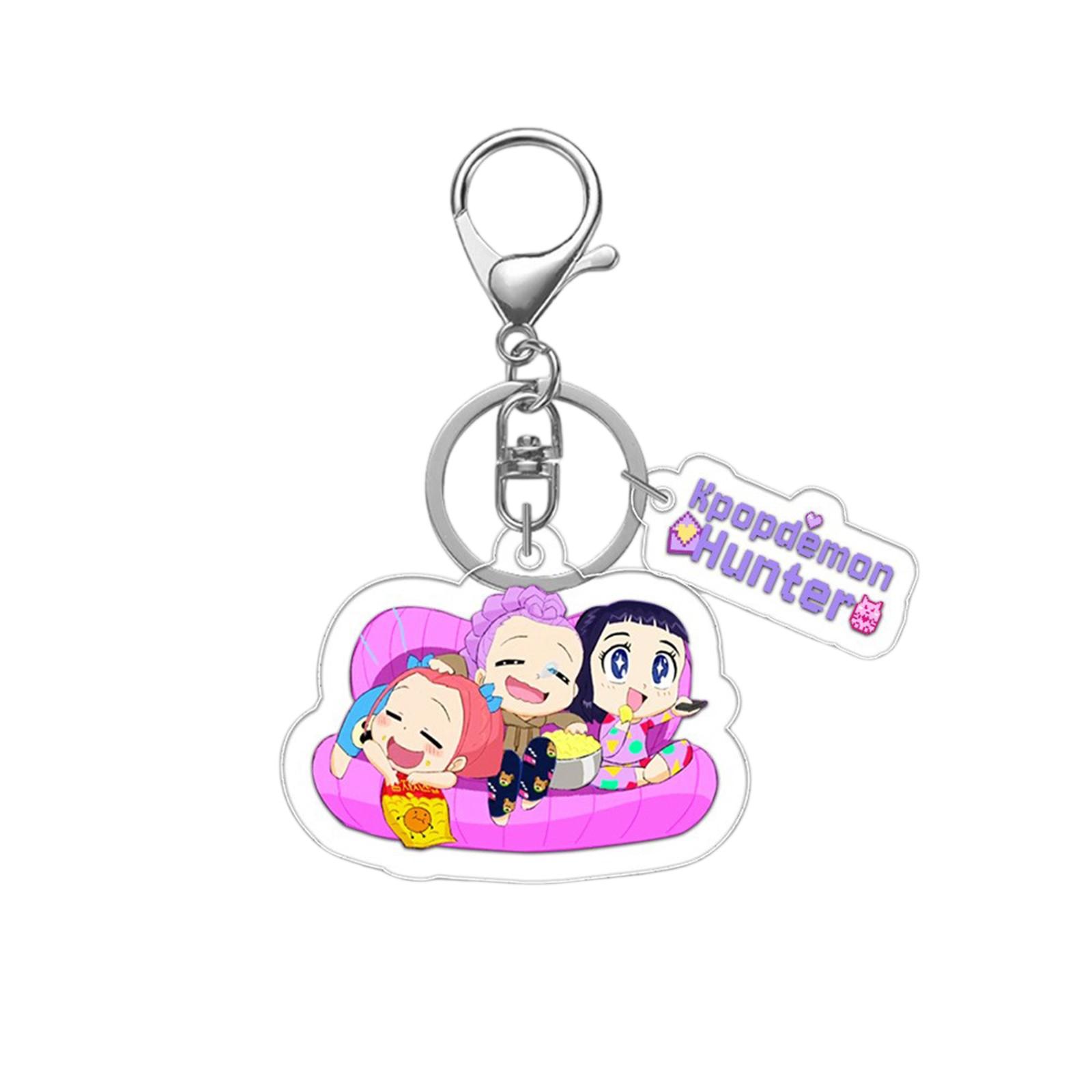 

Acrylic Keychain Pendant Student School Bag Cute Decoration Small Gift One Size