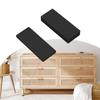20Pcs Furniture Wall Protectors EVA Foam Headboard Stoppers Black Headboard Bumper Bed Stoppers Easy To Install