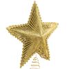 Christmas Tree Top Star Wrought Iron Ornament Five-Pointed Star Sequined Atmosphere Christmas Decorations Accessories