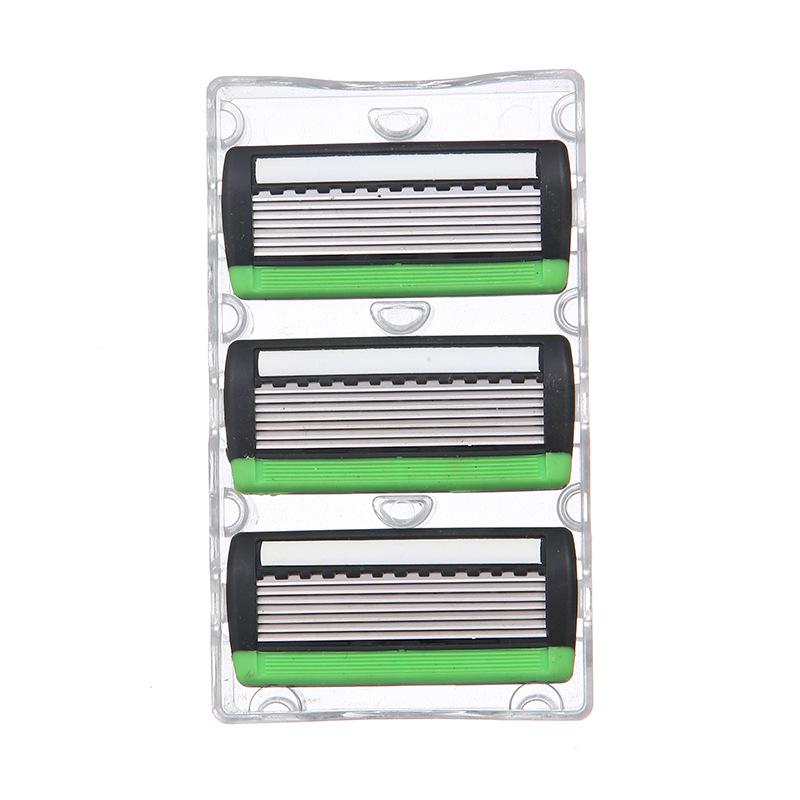 Men's Manual Razor with 7-Layer Blade Head
