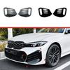 For BMW 3 Series G20 G21 LCI M Sport + Front Fog Lamp Grille Decorative Cover Stickers Side Canards Splitters