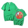 Anime Chainsaw Unisex Denji Pochita Double Sided Print T Shirt Unisex Funny Cartoon T-shirt Unisex Women Fashion Unisexga Cotton Tee Shirt
