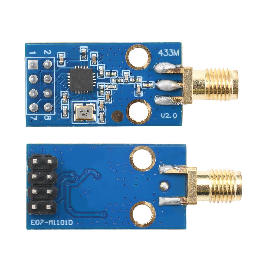 CC1101 433M Digitalübertragungsmodul Drahtloses Transceiver-Modul mit SMA-Antennenanschluss